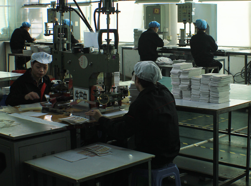 Dongguan Color Wind Plastic Product.LTD fabriek productielijn